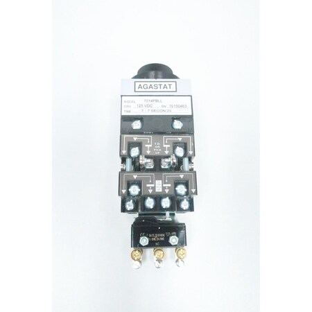 Agastat 0.7-7Sec 125V-DC Time Delay Relay 7014PBLL